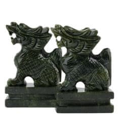 Feng shui Harmony Dračí kůň - Chi Lin jadeit pár