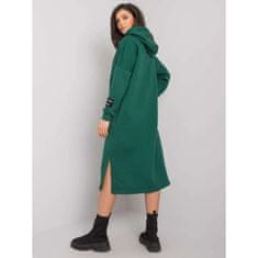 RUE PARIS Dámské šaty s kapsami Sheffield RUE PARIS tmavě zelené RV-SK-7359.25X_381154 S-M