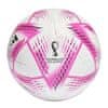Adidas Fotbalový míč , RIHLA CLB | H57787 | WHITE/TMSHPN/BLACK | 5
