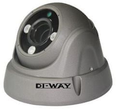 DI-WAY DI-WAY AHD anti-vandal venkovní dome IR kamera 1080P, 4-9 mm, 30m, 4in1 AHD/TVI/CVI/CVBS