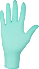 MERCATOR MEDICAL NITRYLEX Jednorázové nitrilové zdravotnické rukavice zelené 100 ks velikost M