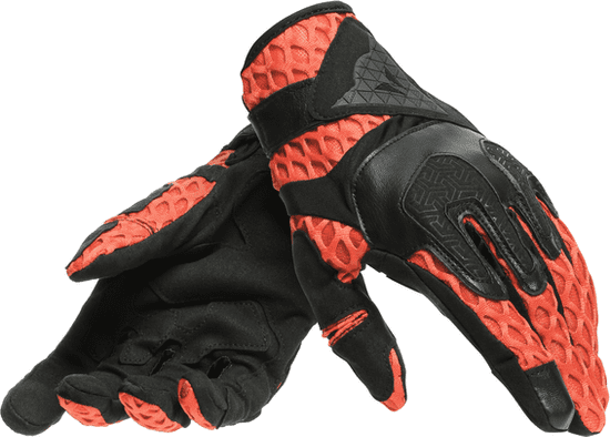 Dainese Moto rukavice AIR-MAZE černo/flame oranžové