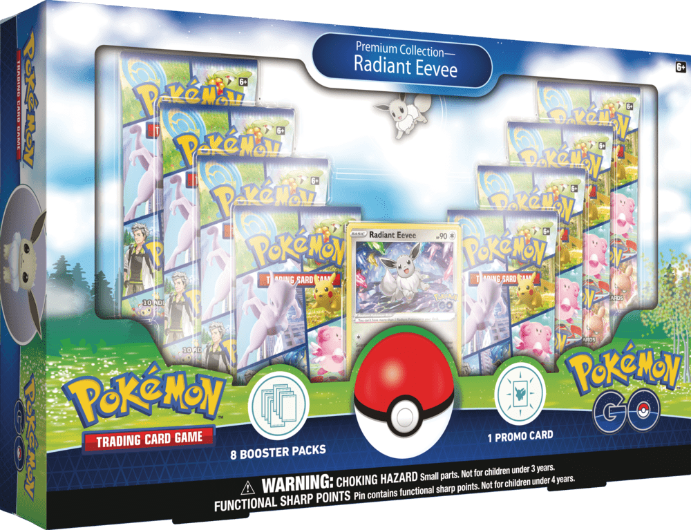 Levně Pokémon TCG: Pokémon GO - Radiant Eevee Premium Collection Box