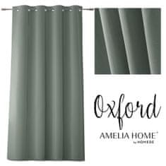 AmeliaHome Závěs Oxford šedý, velikost 140x250