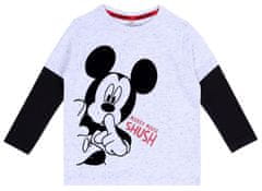 Červeno-šedé pyžamo Mickey Mouse DISNEY, 4-5 let 110 cm 