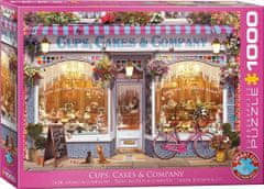 EuroGraphics Puzzle Cukrárna Cups, Cakes & Company 1000 dílků