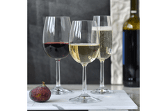Konsimo Sklenice na bílé víno (6 ks) průhledný PURE 
