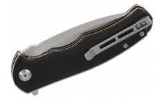 Civilight C803C Praxis Black kapesní nůž 9,5cm, černá, G10
