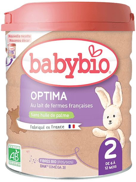 Levně Babybio OPTIMA 2 kojenecké bio mléko 800 g