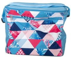 TWM chladící taška 31,5 x 27 cm 18 litrů polyester červená / modrá