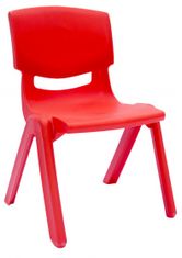 TWM vysoká židle junior červená 42 cm