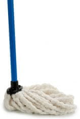 TWM mop na podlahu 120 cm textilní modrá / bílá 2 ks
