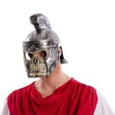 TWM Římská přilba maska lebky stříbrná / béžová jednorozměrná