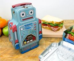 TWM robot na chlebový buben 24,5 x 8,5 cm světle modrý plech