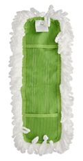 TWM podlahová rohož 43 x 13 cm polyester bílá / zelená
