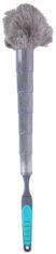 TWM prachovka z peří 58 cm polypropylen / mikrovlákno šedá / modrá