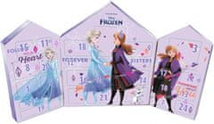 TWM Adventní kalendář Frozen karton fialový / růžový 25 ks
