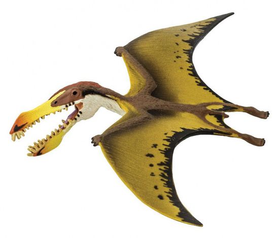 TWM Dinosaurus Pterosaurus junior 10 cm žlutá / hnědá