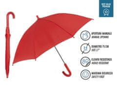TWM ochranný deštník 75 cm červený