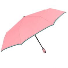 TWM Technologický mini deštník 57 x 98 cm, polyester růžový