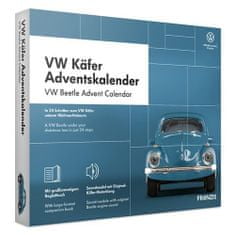 TWM Volkswagen Beetle modrý 24dílný adventní kalendář (DU / en)