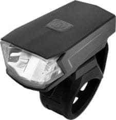 TWM Vysoce výkonná USB světlometová LED baterie 35 lux černá