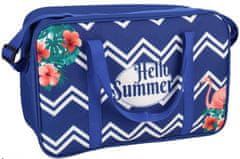 TWM coolbag Hello Summer 40 cm 18 litrů Modrý polyester