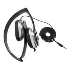 TWM Základní sluchátka 19 cm, černá ABS / PVC