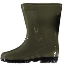 TWM Juniorské gumové zelené polovysoké boty do deště, velikost 25