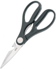 TWM Una víceúčelové nůžky 21 x 8,5 cm, nerezová ocel stříbrno-černá