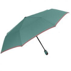 TWM Technologický mini deštník 57 x 98 cm, zelený polyester