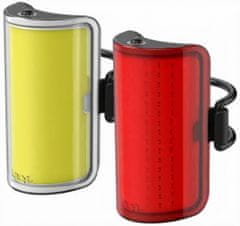 TWM sada osvětlení Mid 'Cobber USB dobíjecí červená / žlutá