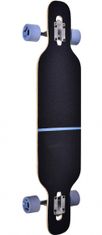 TWM Long Rider longboard 99 cm dřevo černá / modrá