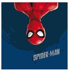 TWM Juniorský polštářek Spider-Man 40 x 40 cm, polyester modrý