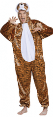 TWM Plyšový kostým pro teenagery tygr velikost L