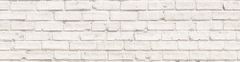 TWM Samolepka na zeď Backsplash White Bricks 45x180cm PVC bílá