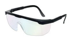 TWM nastavitelné ochranné brýle černé plastové 15 cm