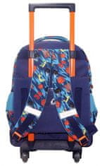 TWM batoh na kolečkách Slam Dunk 34 x 45 cm polyester modrý