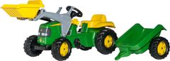 TWM Traktorový schůdek RollyKid John Deerejunior zelený