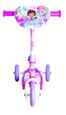 TWM Třídílný kinderstep Dora Junior Pink Freewheel