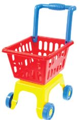 TWM Junior nákupní vozík 26 x 29 cm modrý / červený 10 kusů