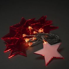 TWM festonové hvězdy vedené 2,25 m červený akryl