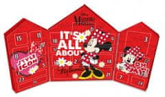 TWM Adventní kalendář Minnie Mouse kartonový červený 25 dílů