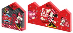 TWM Adventní kalendář Minnie Mouse kartonový červený 25 dílů