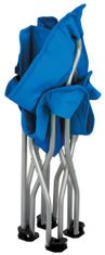 TWM Kempingová židle Ardechejunior 34 x 27 cm ocelově modrá