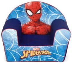 TWM Židle Spider-Man junior 42 x 52 cm, molitanová modrá