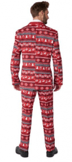 TWM červený polyesterový pixelový kostým pro muže mt l
