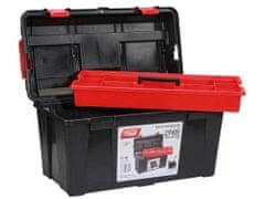 TWM box na nářadí 48 x 25,8 cm polypropylen černá / červená
