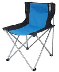 TWM Kempingová židle Tillac 74 x 53 x 43 cm ocelově modrá / černá