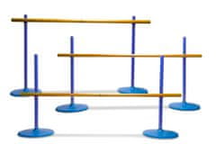 TWM překážky 56-102 cm modrá 3 ks